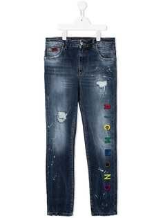 John Richmond Junior прямые джинсы