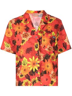 Lhd рубашка Escadaria с цветочным принтом