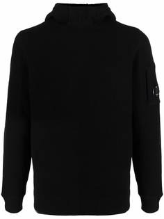 C.P. Company худи с нашивкой-логотипом