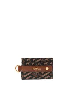 Versace картхолдер с логотипом
