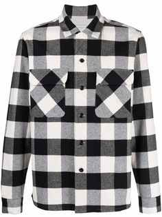 SANDRO рубашка Lumber в клетку