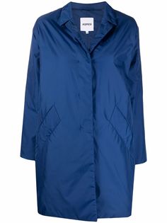 Aspesi пальто с потайной застежкой