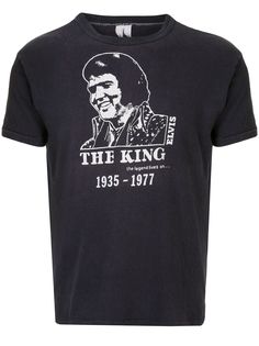 Fake Alpha Vintage футболка 1970-х годов с принтом Elvis Presley