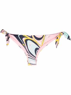 Emilio Pucci плавки бикини с принтом Onde