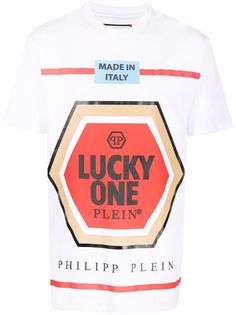 Philipp Plein футболка Lucky One с логотипом