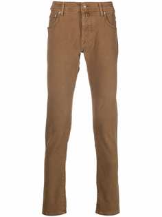 Jacob Cohen брюки с декоративным платком