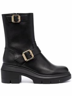 Stuart Weitzman ботинки Ryder с пряжками