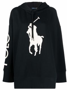 Polo Ralph Lauren худи Polo Pony с приспущенными плечами