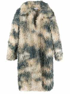 Olenich шуба оверсайз из искусственного меха