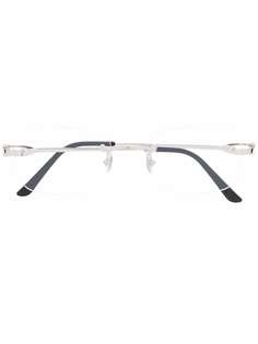 Cartier Eyewear очки в безободковой оправе