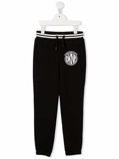 Dkny Kids спортивные брюки с логотипом