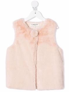 LANVIN Enfant жилет из искусственного меха