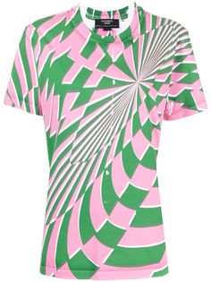 Stella McCartney футболка с принтом Psychedelic из коллаборации с Ed Curtis