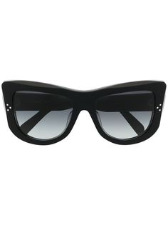 Celine Eyewear солнцезащитные очки в оправе кошачий глаз