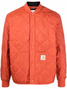 Carhartt WIP стеганый бомбер с нашивкой-логотипом