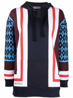 Valentino худи с принтом Foulard Archive