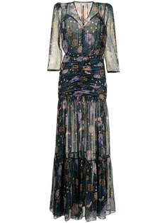 Veronica Beard платье макси с цветочным принтом