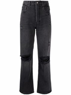 Boyish Jeans прямые джинсы с эффектом потертости