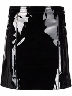 Manokhi кожаная юбка мини
