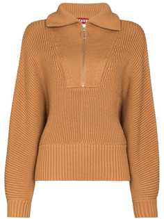 STAUD джемпер Kirby в рубчик