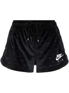 Nike велюровые шорты