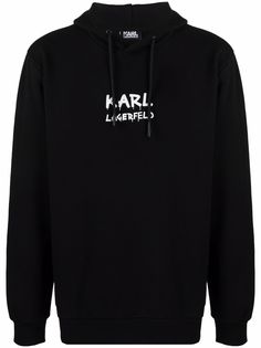 Karl Lagerfeld худи с графичным принтом