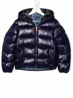 Save The Duck Kids пуховик с капюшоном