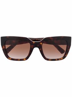 Valentino Eyewear солнцезащитные очки в оправе черепаховой расцветки