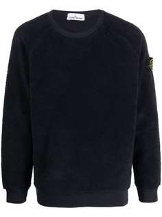 Stone Island флисовая толстовка с нашивкой Compass