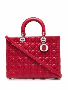Christian Dior большая сумка Lady Dior 2010-х годов