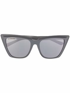 Balenciaga Eyewear солнцезащитные очки в квадратной оправе с логотипом