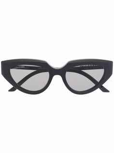 Balenciaga Eyewear солнцезащитные очки в оправе кошачий глаз