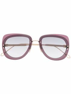 Isabel Marant Eyewear солнцезащитные очки в квадратной оправе
