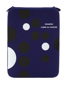 Comme Des Garçons Wallet чехол для iPad с узором в горох