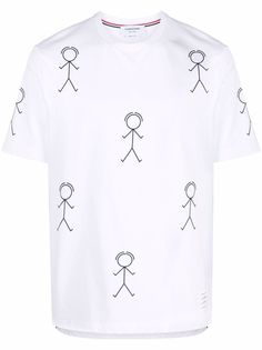 Thom Browne футболка Mr. Thom с логотипом