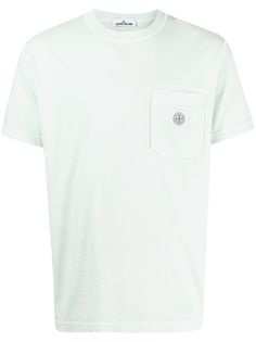 Stone Island футболка с накладным карманом