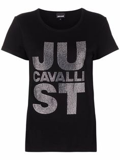 Just Cavalli футболка с логотипом