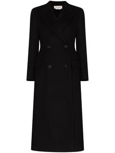 Alexander McQueen двубортное пальто