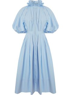 Alexander McQueen плиссированное платье миди