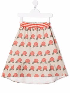 COCO AU LAIT юбка мини с цветочным принтом