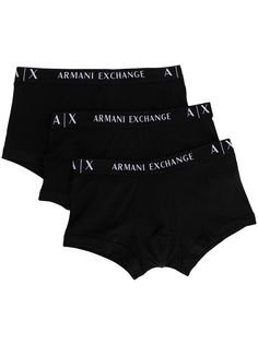 Armani Exchange комплект трусов-боксеров с логотипом