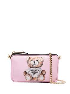 Moschino клатч с принтом