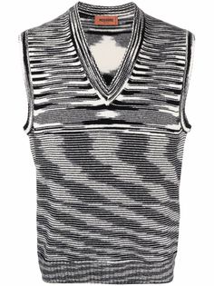 Missoni жилет с абстрактным узором