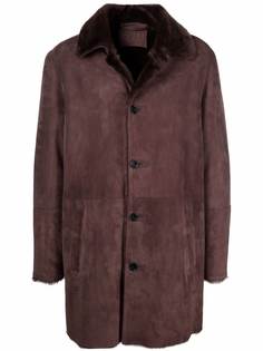 Desa 1972 пальто с меховой подкладкой