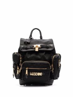 Moschino рюкзак с подвеской-замком