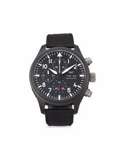 IWC Schaffhausen "наручные часы Pilots Watch Chronograph Top Gun ""SIHH 2019"" pre-owned 44.5 мм 2020-го года"