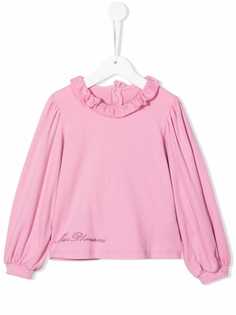 Miss Blumarine блузка с логотипом