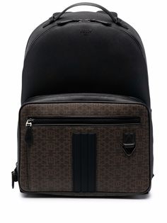 Bally рюкзак на молнии с монограммой