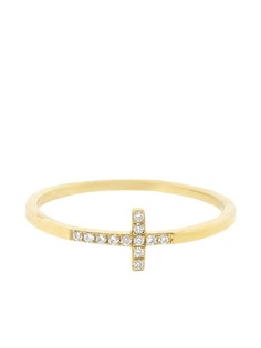 Sydney Evan кольцо из желтого золота с бриллиантами