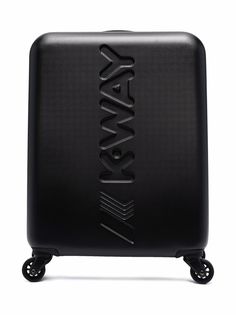 K Way Kids чемодан с тисненым логотипом